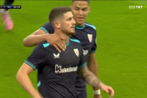 毕巴1-1扳平利物浦！桑谢特禁区内无人盯防打门得手！