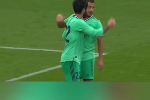 招牌反击+轰进世界波！回顾阿扎尔皇马首球！