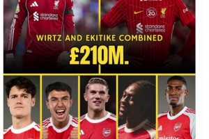 同样的资金！阿森纳和利物浦谁的引援更好？