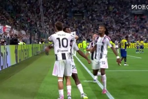 尤文打破僵局！伊尔迪兹强突横传门前，戴维抢点破门！