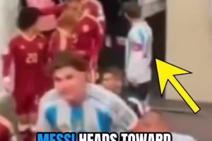 马卡报：梅西等人在球员通道中与委内瑞拉球员林孔等人发生口角