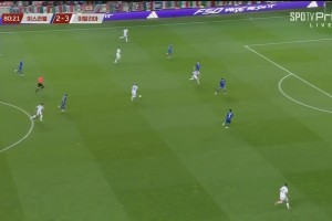 替补登场即建功！拉斯帕多里门前扫射破门