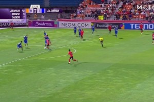 申花1-1遭江原扳平！韩国球员洪喆抽射破门