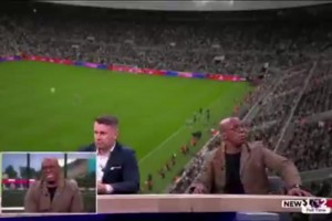 伊恩·赖特对加布里埃尔最后时刻绝杀胜的反应